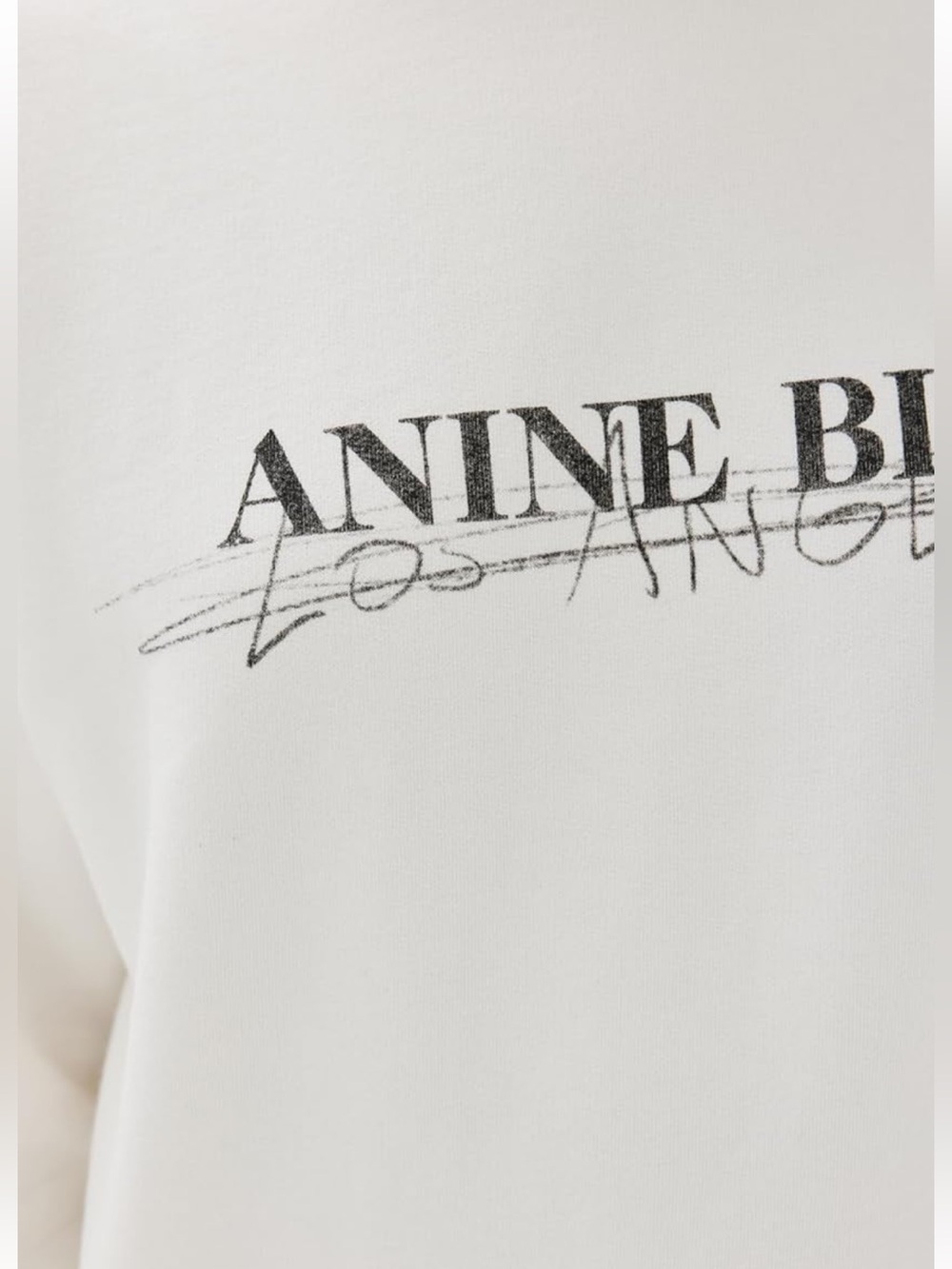 ANINE BING Ramona Graphic Sweatshirt, Small - Picture 2 of 7